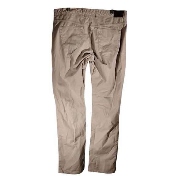 Peter Millar pants mens 38x32 beige golf flat front straight leg chino - Picture 2 of 9